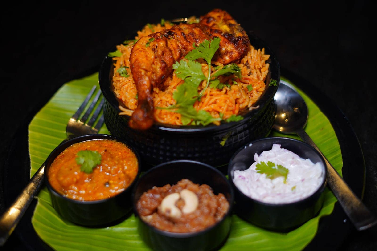 Grill platter with mint chutney — Dancing Chef Biriyani, Coimbatore