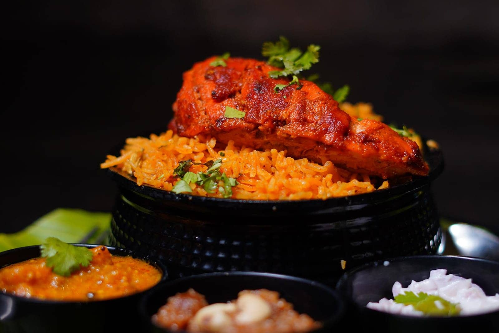 Signature feast spread — Dancing Chef Biriyani, Coimbatore